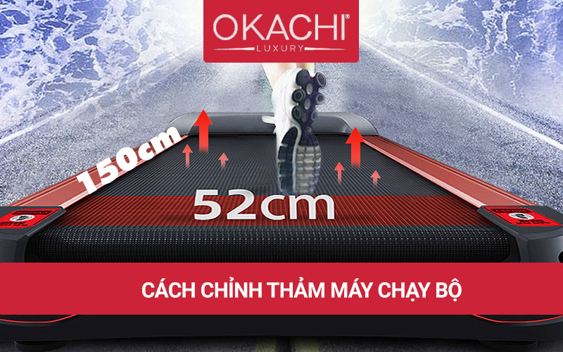 Cách chỉnh thảm máy chạy bộ