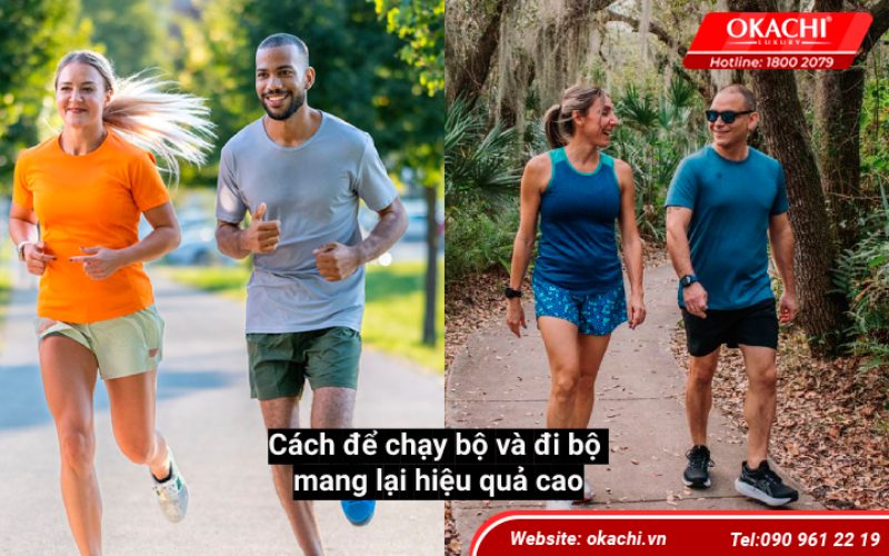 Cách để chạy bộ và đi bộ mang lại hiệu quả cao
