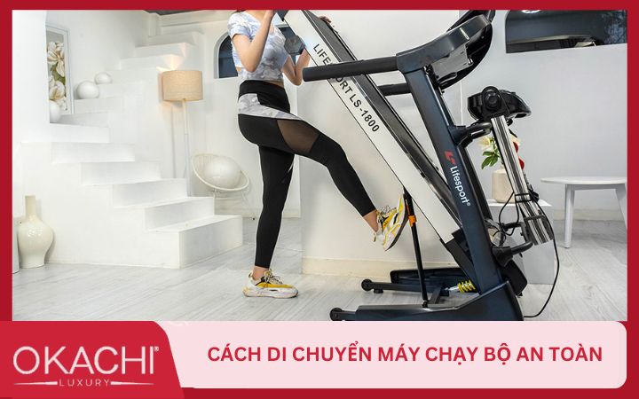 Cách di chuyển máy chạy bộ an toàn