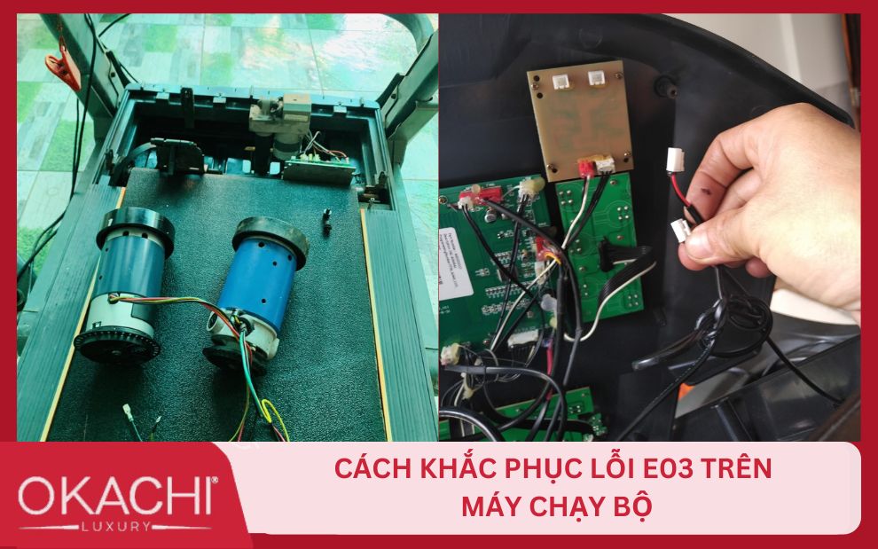 Cách khắc phục lỗi E03 trên máy chạy bộ đơn giản 