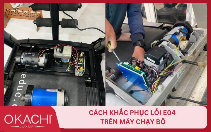 Cách khắc phục lỗi E04 trên máy chạy bộ