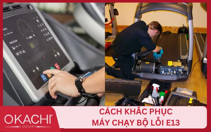 Cách khắc phục máy chạy bộ lỗi E13 