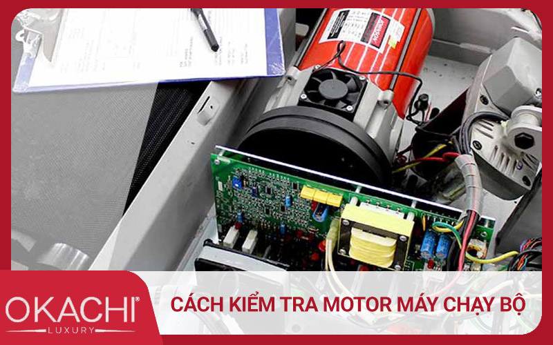Cách kiểm tra motor máy chạy bộ
