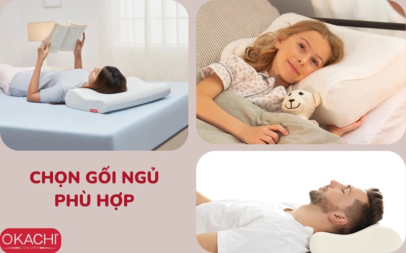 Chọn gối ngủ để phòng ngừa đau cổ vai gáy khi ngủ dậy