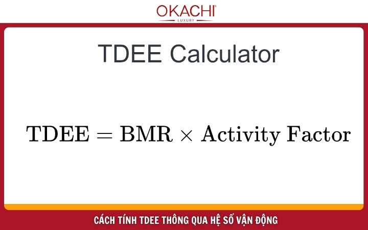 cach tinh tdee thong qua he so van dong