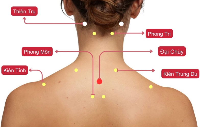 cách xoa bóp các huyệt