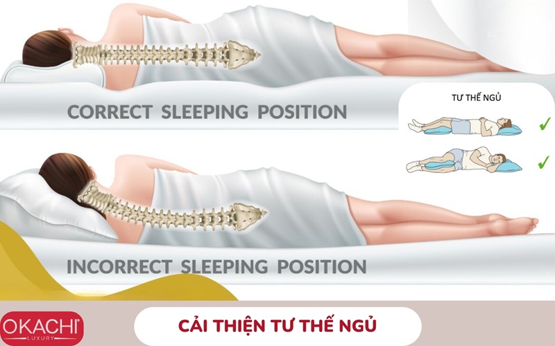 Cải thiện tư thế ngủ