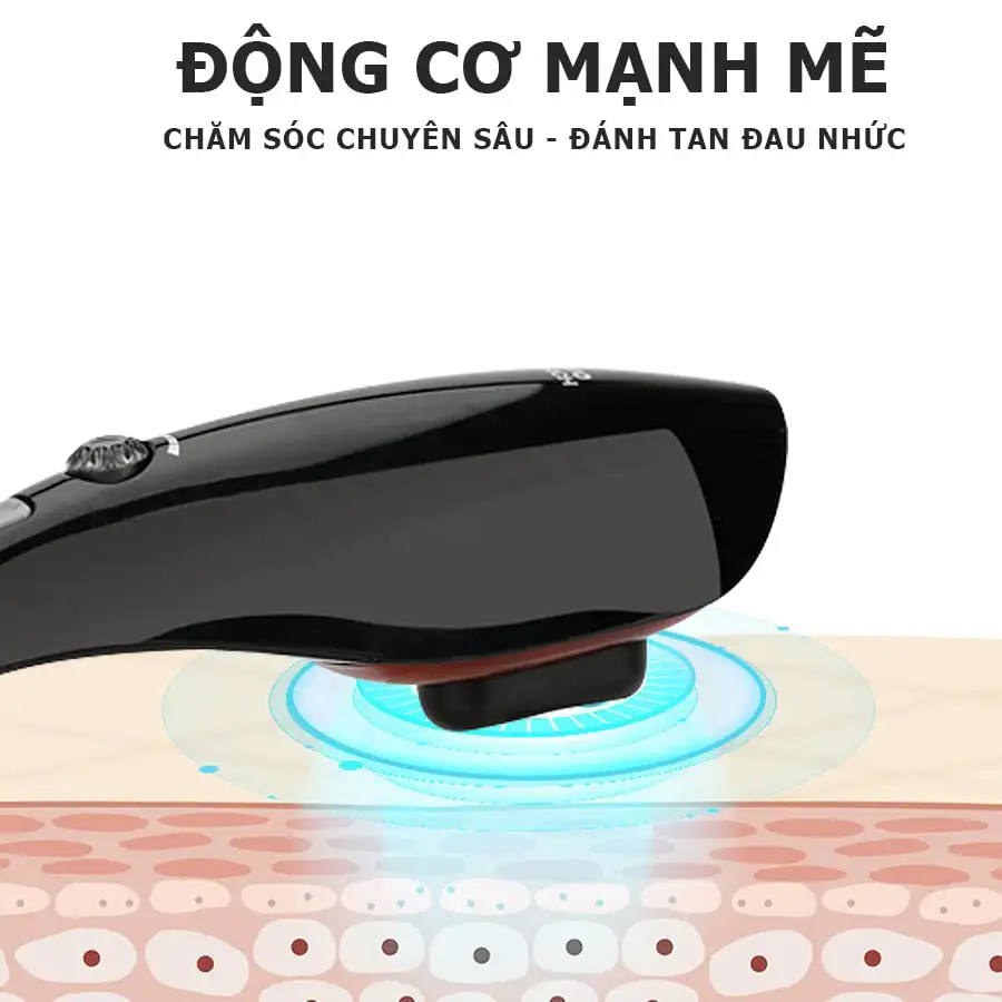 Máy massage cầm tay OTO TR-150 (Pin sạc)