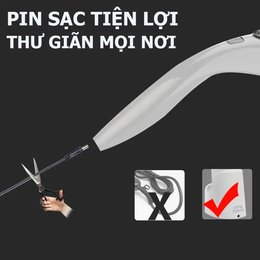 Máy massage cầm tay OTO TR-150 (Pin sạc)