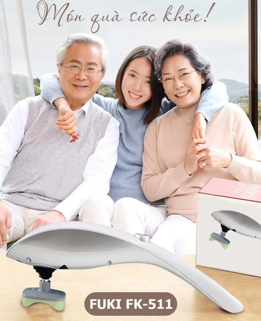 Máy massage cầm tay 11 đầu FUKI JAPAN FK-511