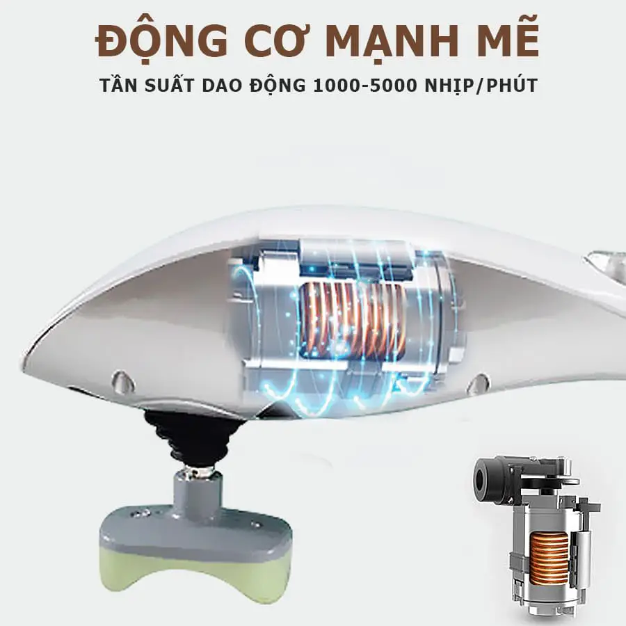 Máy massage cầm tay 11 đầu FUKI JAPAN FK-511