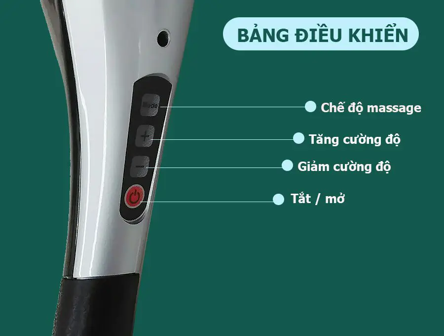 Máy massage cầm tay Fuki Japan FK-520E (Pin sạc)