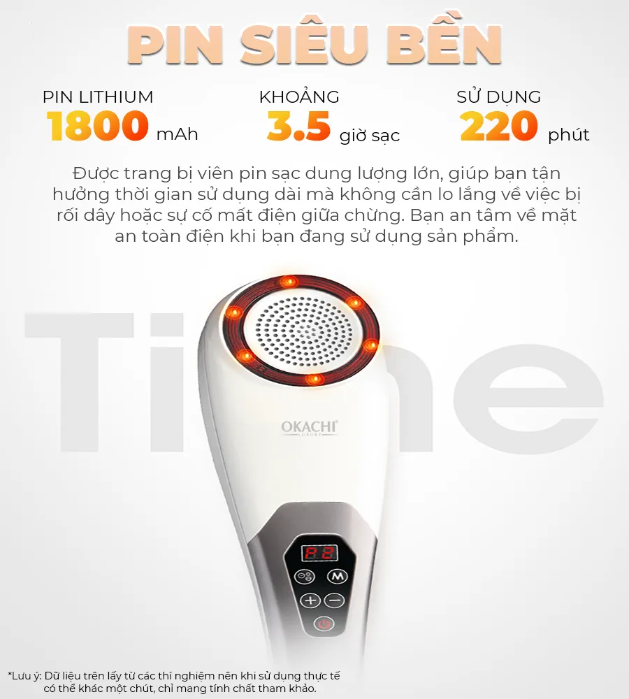 Máy massage cầm tay pin sạc JP-620E