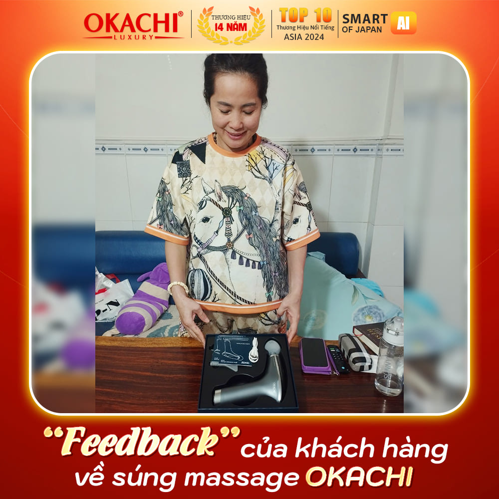 phản hồi khách hàng về súng massage