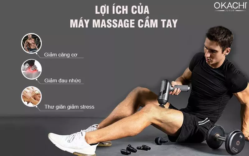 lợi ích máy xoa bóp cầm tay