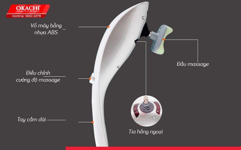 Cấu tạo máy xoa bóp toàn thân