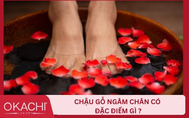 Đặc điểm của chậu ngâm chân bằng gỗ