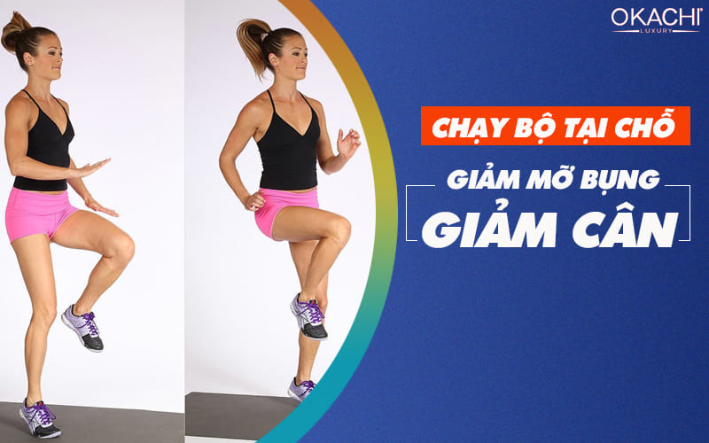 chay bo tai cho co giam mo bung khong