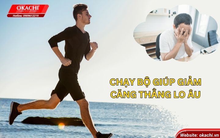 chạy bộ giảm stress