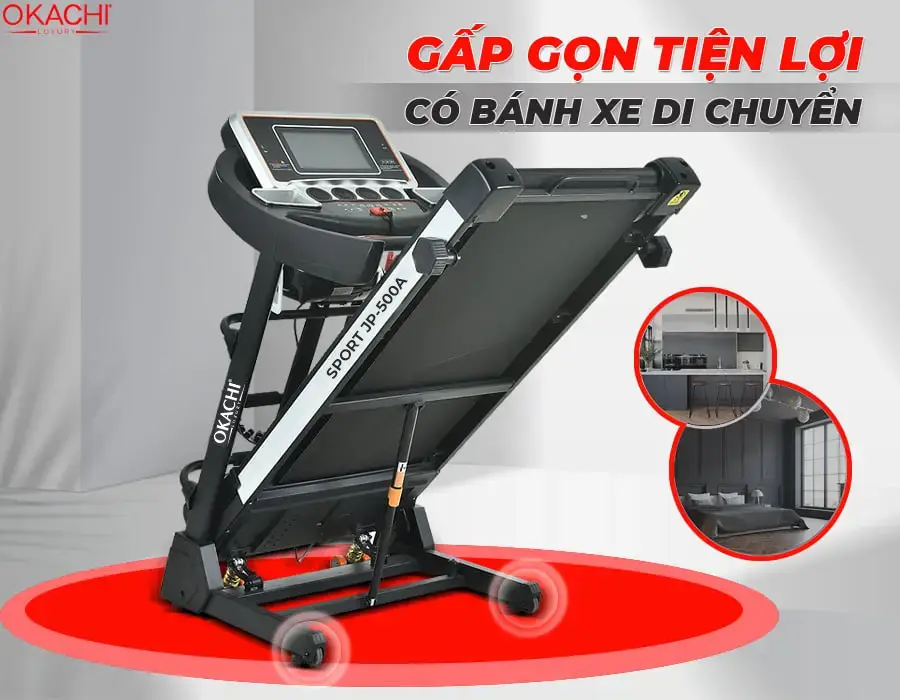 Máy chạy bộ đa năng OKACHI JP-500A
