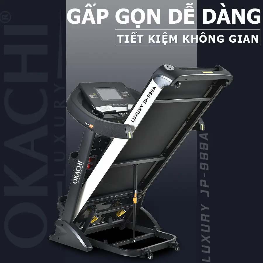 máy chạy bộ tại nhà đa năng OKACHI LUXURY JP-999A