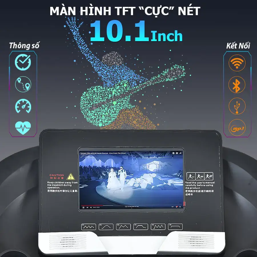 máy chạy bộ thể dục tại nhà OKACHI LUXURY JP-999A