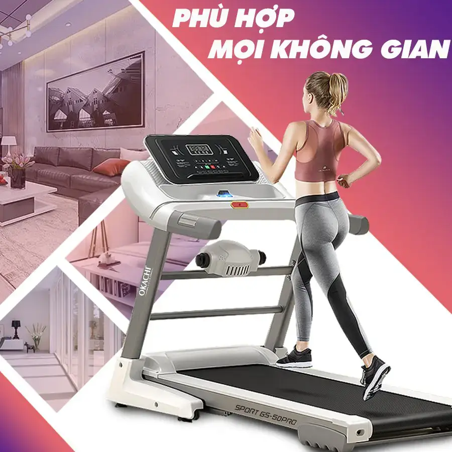 may chay bo da nang OKACHI SPORT GS-50 PRO