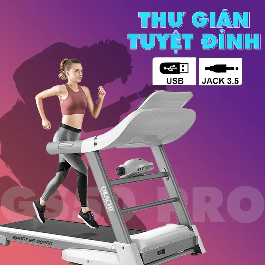may chay bo tai nha da nang OKACHI SPORT GS-50 PRO