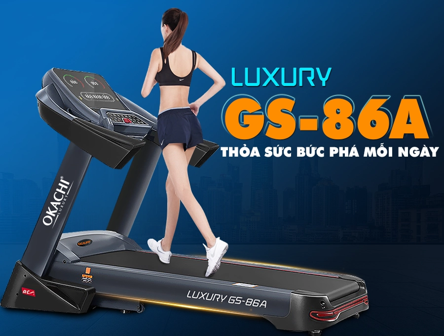 may chay bo tai nha OKACHI LUXURY GS-86A