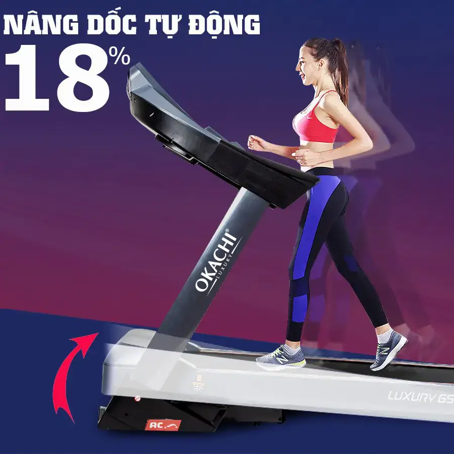 may chay bo tai nha OKACHI LUXURY GS-89A PRO