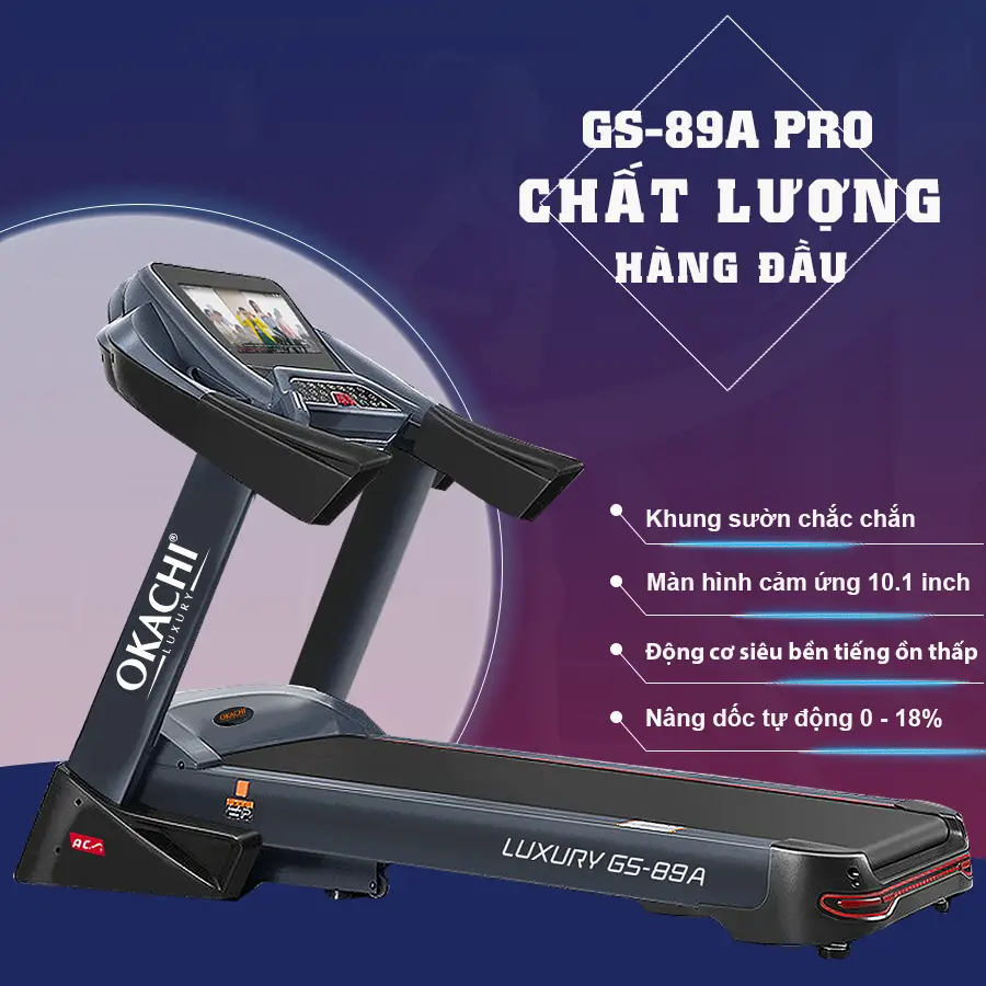 may chay bo da nang OKACHI LUXURY GS-89A PRO