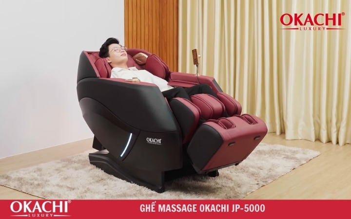 ghế massage JP-500 cho người hay đau vai gáy