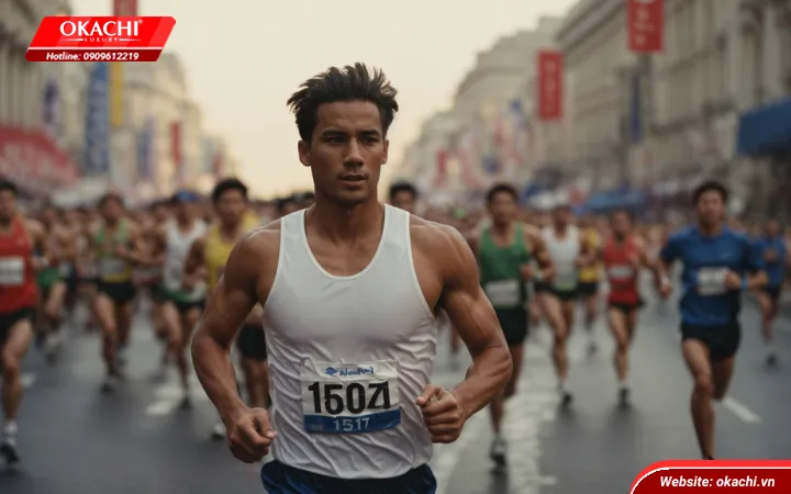chạy marathon