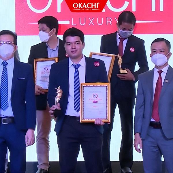 chứng nhận thương hiệu OKACHI