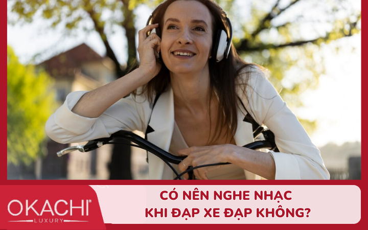 co nen nghe nhac khi chay xe dap khong?