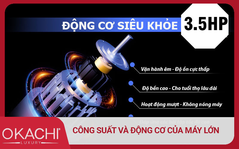 Công suất và động cơ của máy lớn