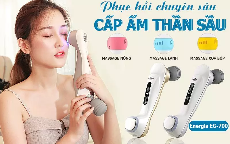 Máy matxa mặt chuyên sâu đến từ Okachi