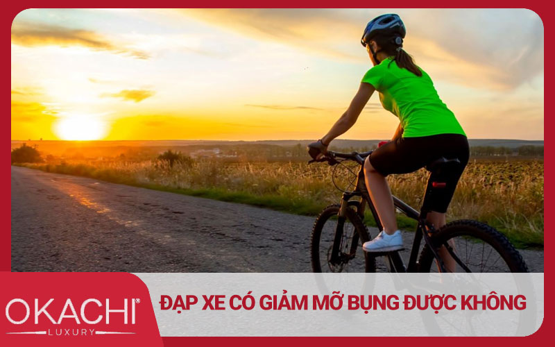 Đạp xe có giảm mỡ bụng được hay không