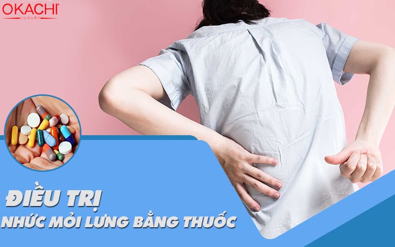Điều trị nhức mỏi lưng bằng thuốc