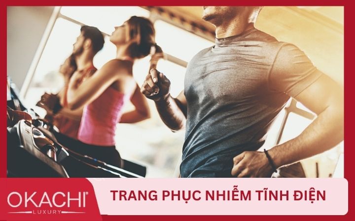 Quần áo tập luyện bị nhiễm tĩnh điện