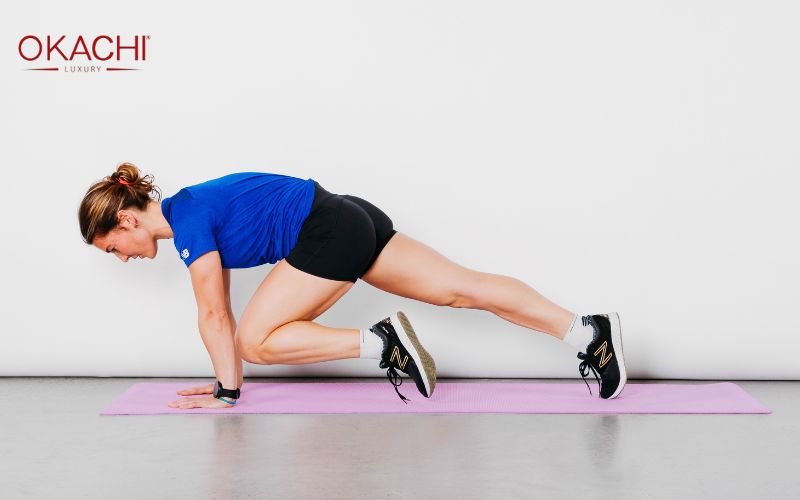 Bài tập plank leo núi