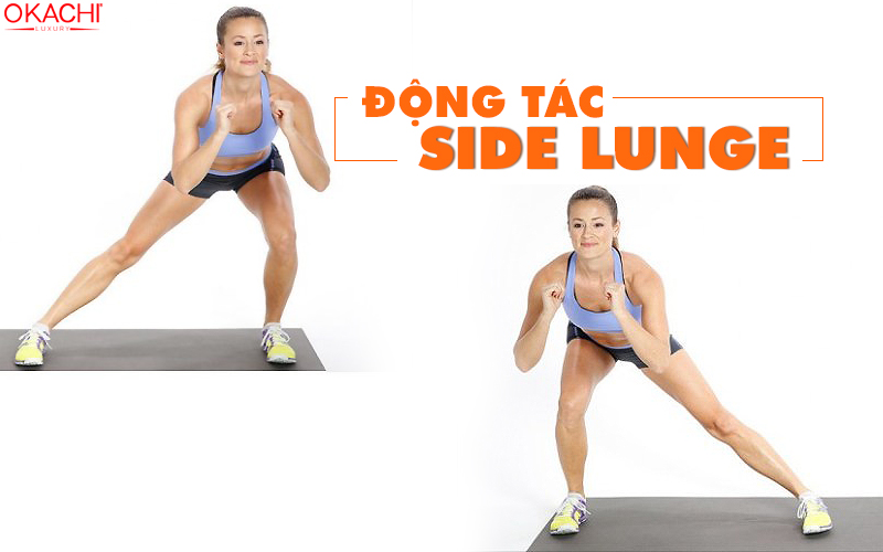 Động tác side lunge