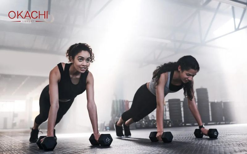 Bài tập Dumbbell Burpee giảm mỡ thừa