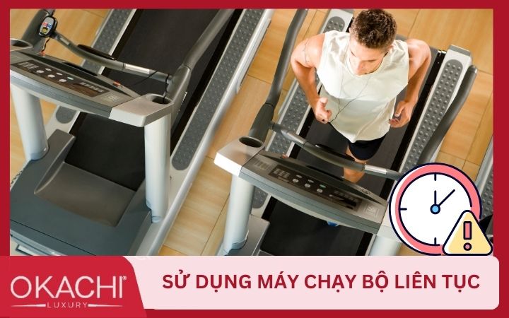 Sử dụng liên tục thiết bị tập chạy trong thời gian dài tăng nguy cơ nhiễm điện
