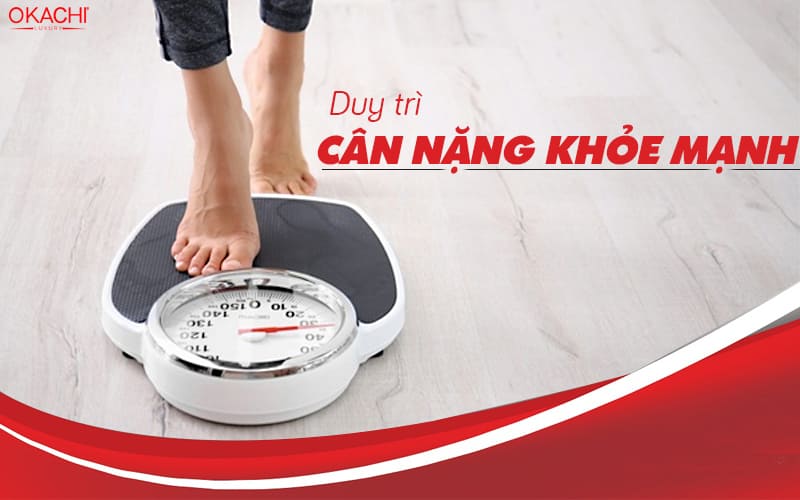 Duy trì cân nặng khỏe mạnh