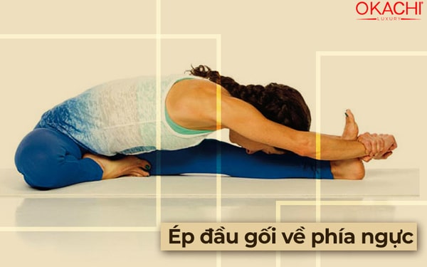 Ép đầu gối về phía ngực