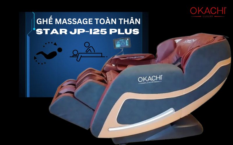 Ghế massage dưới 30 triệu OKACHI Luxury Star JP-i25 plus