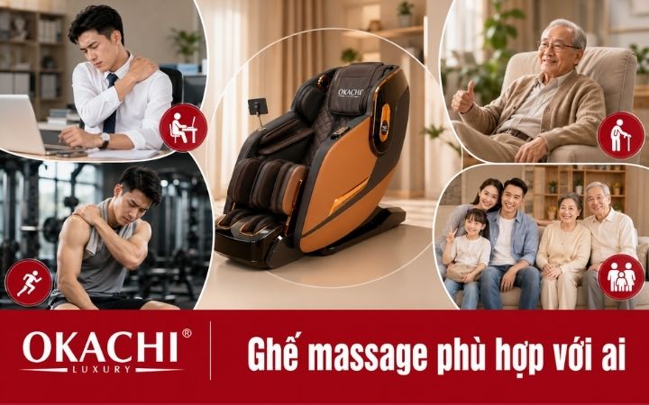 ghế massage phù hợp vs ai