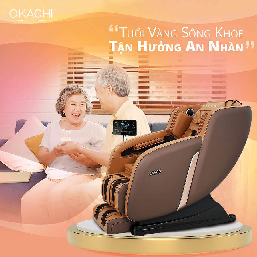 Nên chọn ghế massage nào cho người cao tuổi