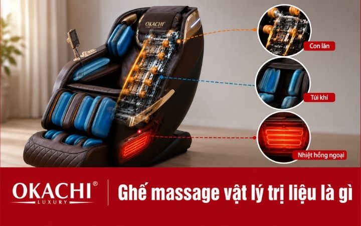 ghế massage vật lý trị liệu là gì